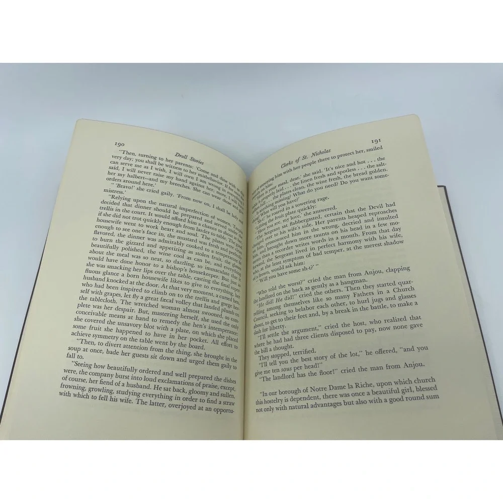 Honoré de Balzac Droll Stories & Slip Case The Heritage‎ Press 1939